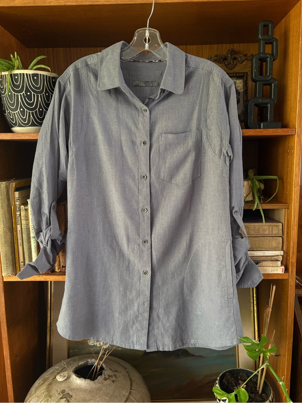 Prana Cotton/Linen Blend Tunic S